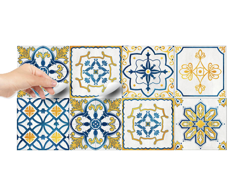 Piastrelle adesive mosaico per bagno o cucina - TenStickers