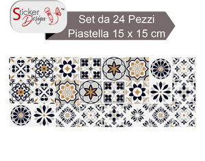 Adesivo per piastrella Bagno cucina pattern in stile moderno