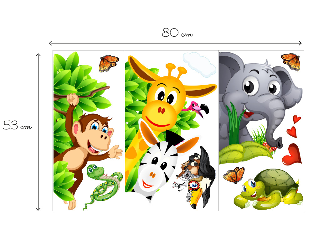 Sticker Design vi presenta Adesivi Murali bambini decorazione per